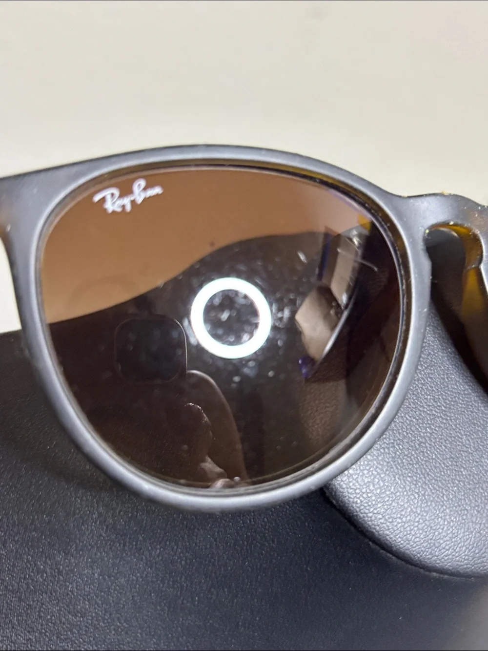 Ray-Ban Erika Round Brown RR 4171-F Sunglasses